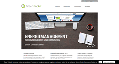 Desktop Screenshot of greenpocket.de
